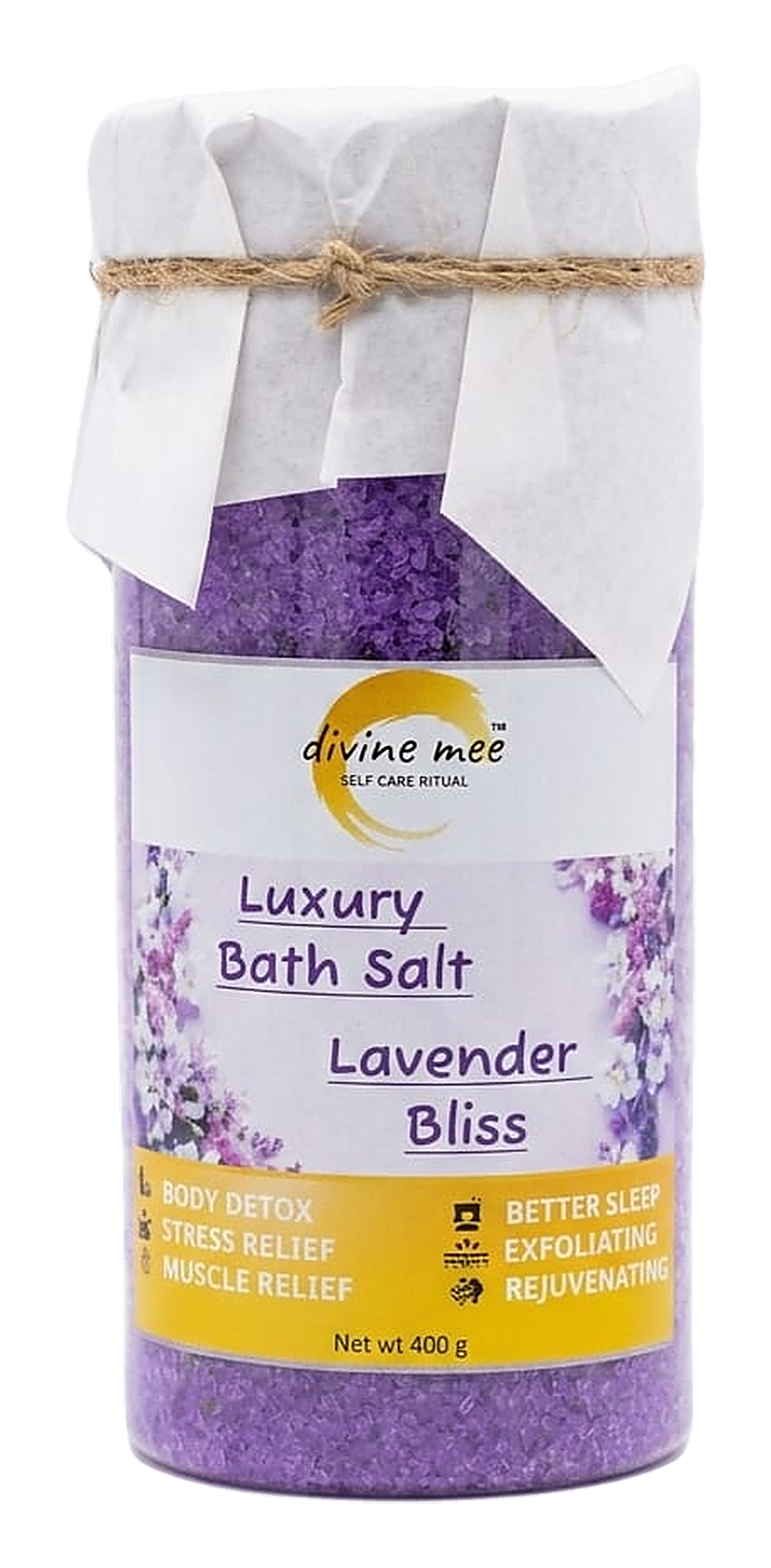 Divine Mee Lavender Bath Salt bath soak