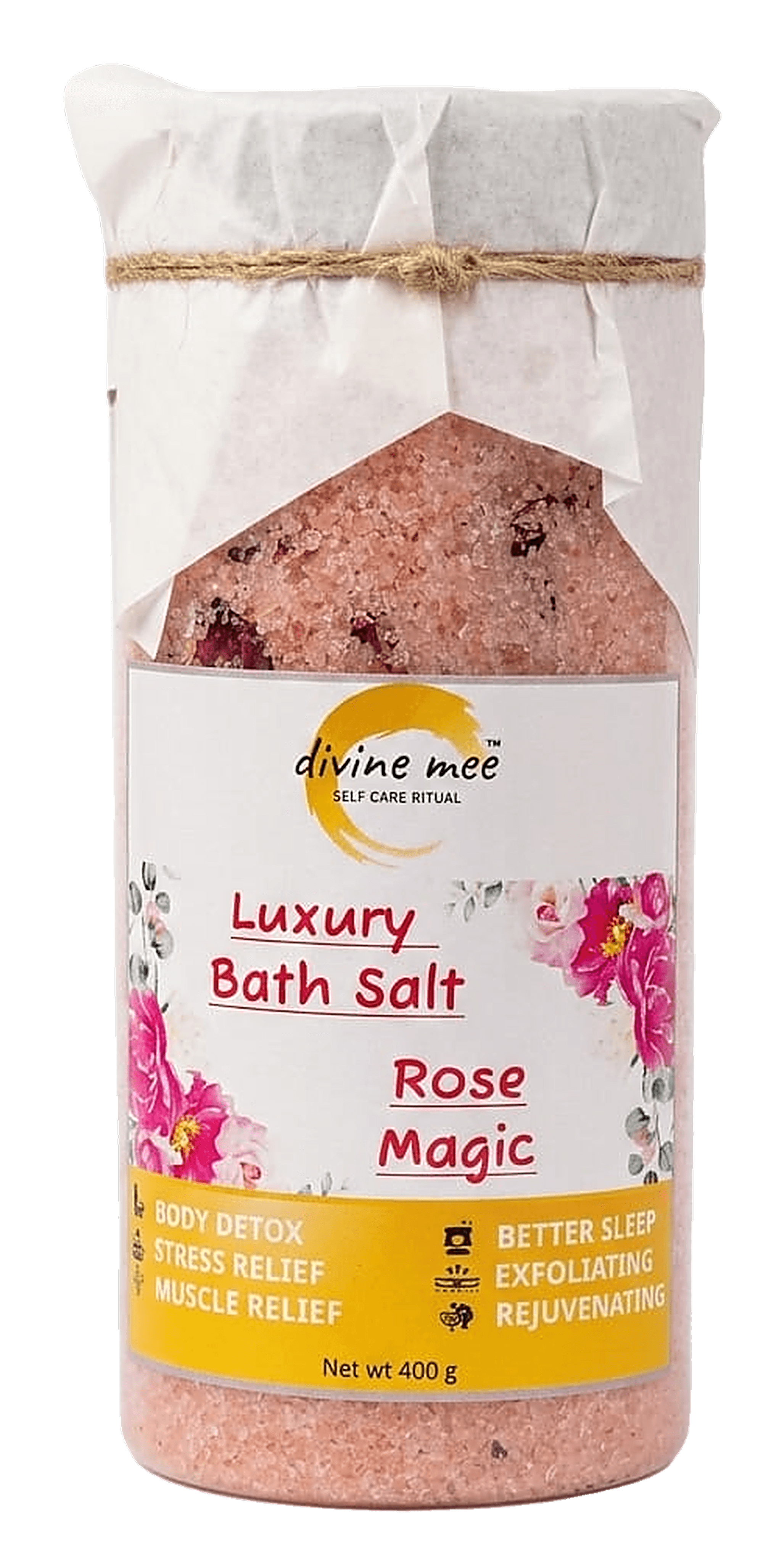 Divine Mee Rose Bath Salt bath soak